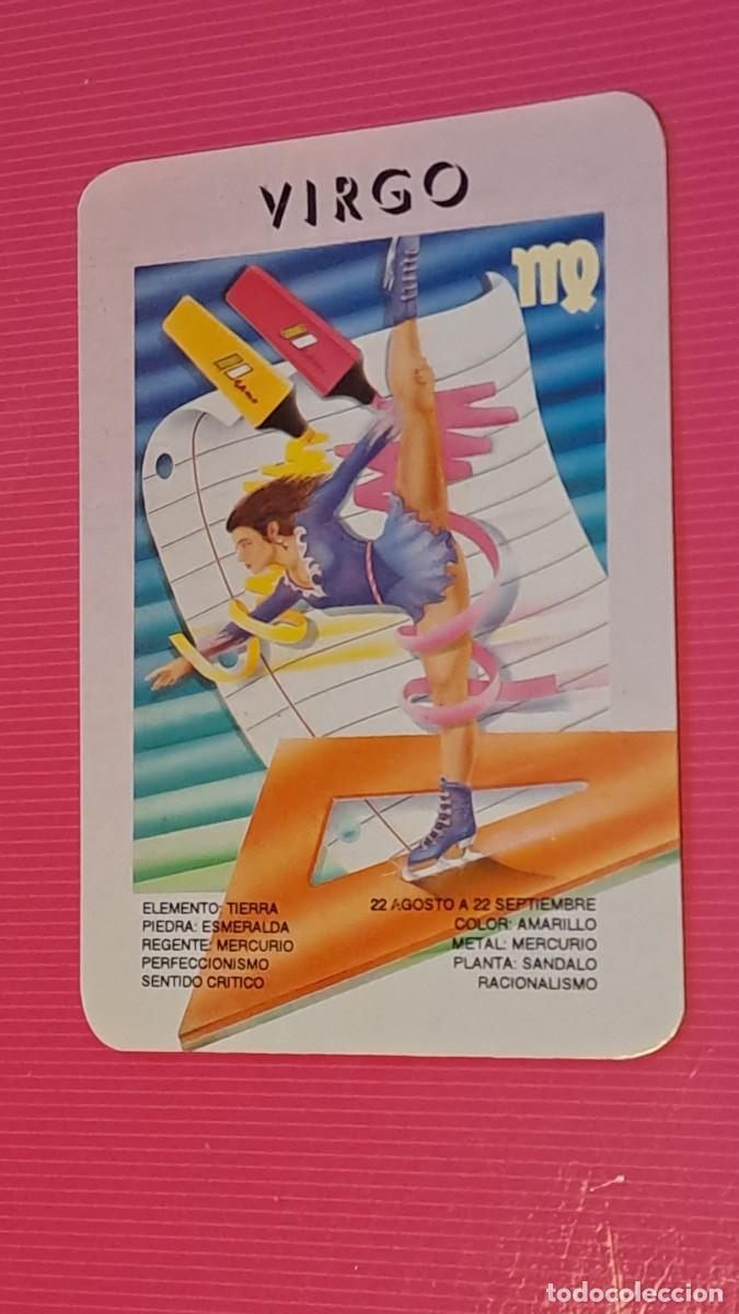 Coleccionismo calendarios: CALENDARIO BOLSILLO SIGNO ZODIACO VIRGO - A&Ntilde;O 1997