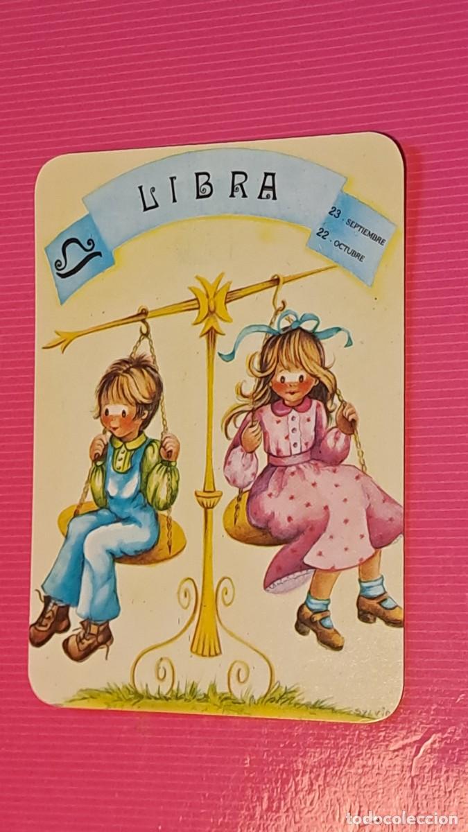 Coleccionismo calendarios: CALENDARIO BOLSILLO SIGNO ZODIACO LIBRA - A&Ntilde;O 1996