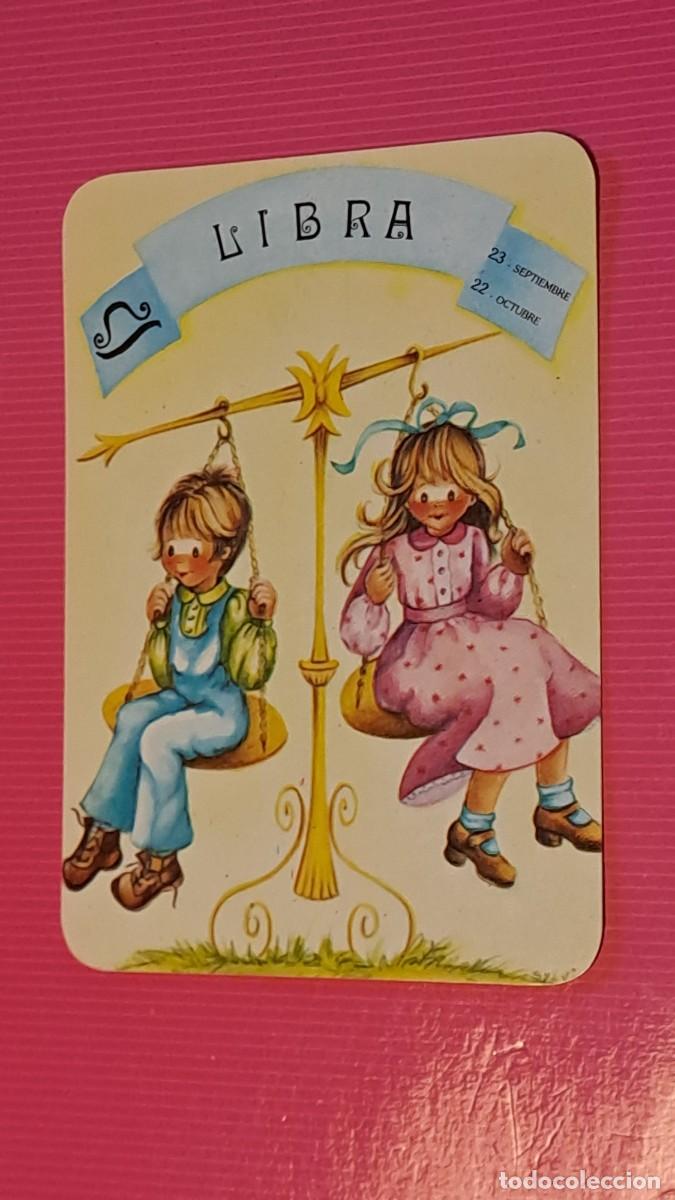 Coleccionismo calendarios: CALENDARIO BOLSILLO SIGNO ZODIACO LIBRA - A&Ntilde;O 1996