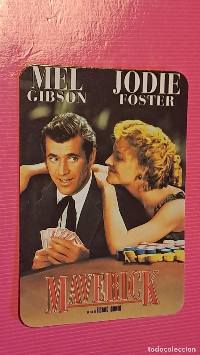 Coleccionismo calendarios: CALENDARIO BOLSILLO PELICULA MAVERICK - A&Ntilde;O 1996