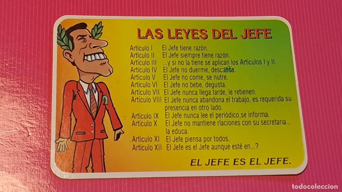 Coleccionismo calendarios: CALENDARIO BOLSILLO HUMORISTICO- A&Ntilde;O 1996