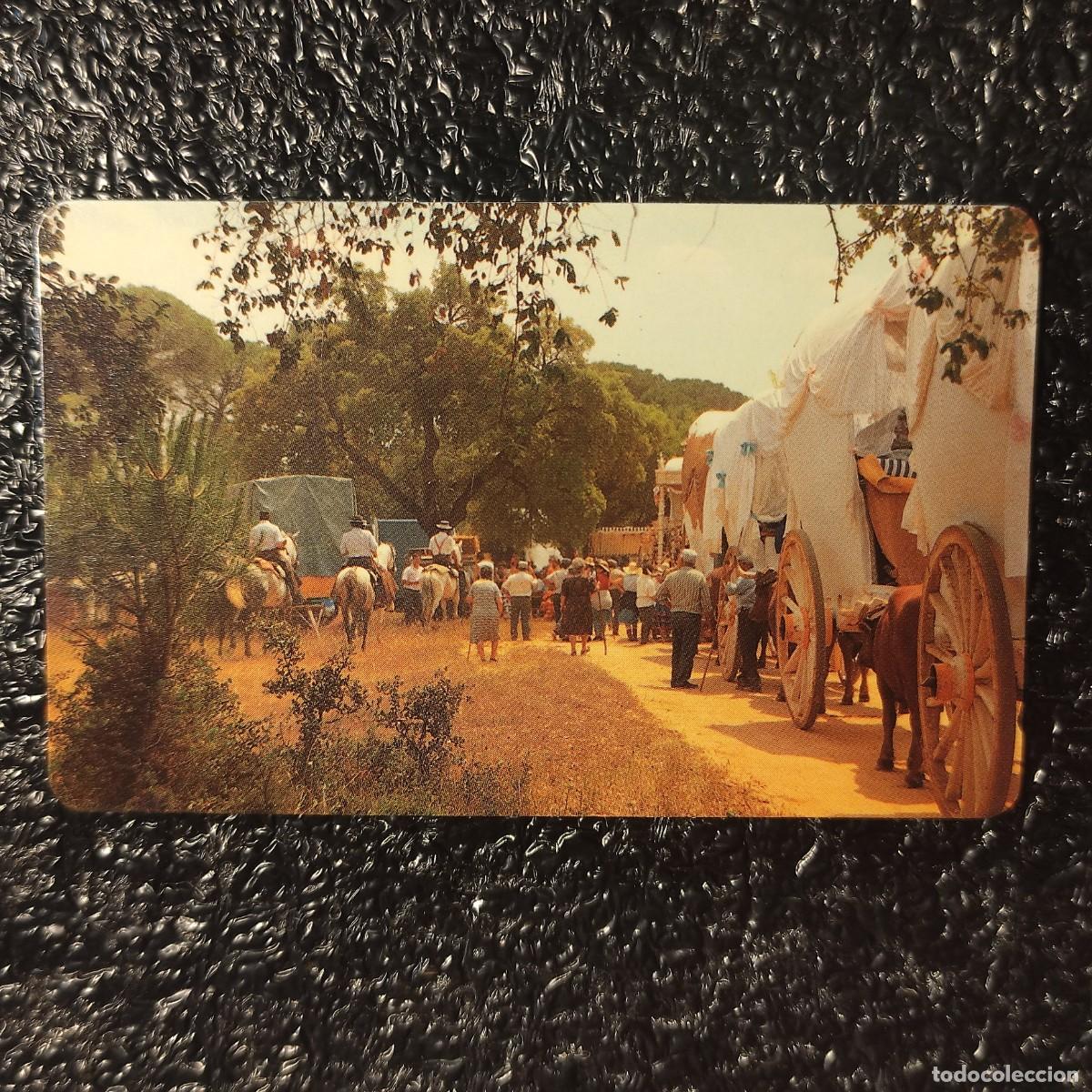 Coleccionismo calendarios: CALENDARIO BANCOS . CAJASUR. 2001 ** ROMERIA VIRGEN DEL ROCIO** T0