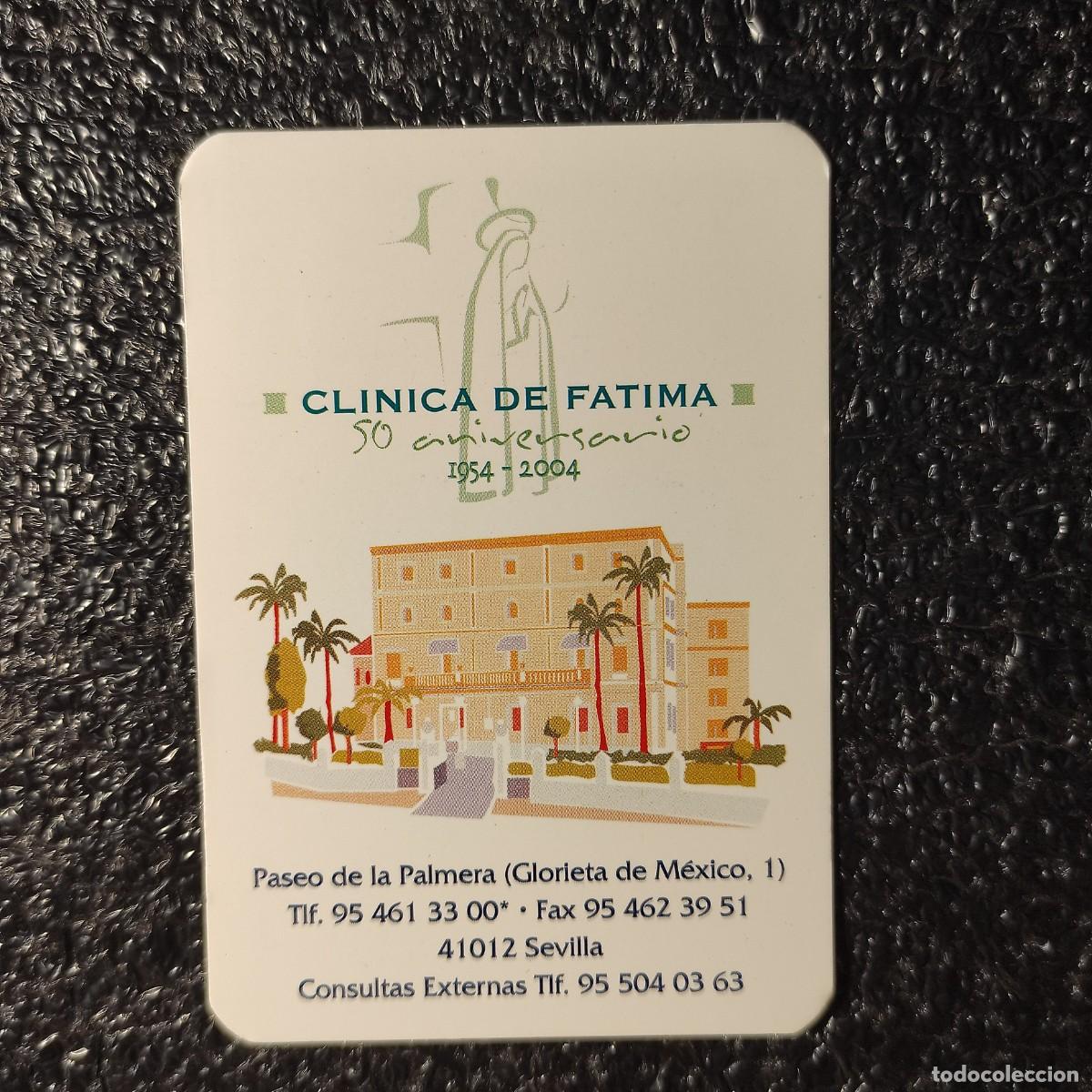 Coleccionismo calendarios: CALENDARIO DE BOLSILLO . CLINICA DE FATIMA 2004 ** SEVILLA ** T3