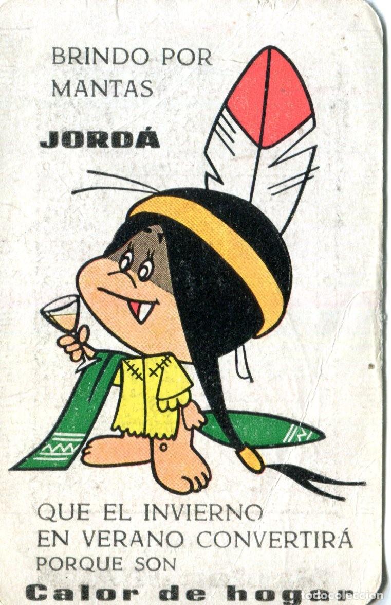 Coleccionismo calendarios: CALENDARIO DE BOLSILLO A&Ntilde;O 1972 MANTAS JORD&Aacute; - VER FOTO REVERSO