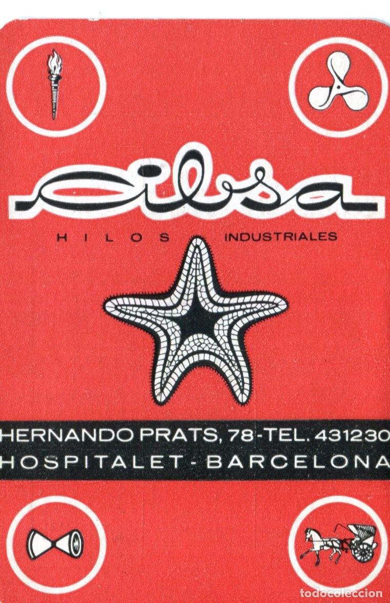 Coleccionismo calendarios: CALENDARIO DE BOLSILLO PUBLICITARIO - A&Ntilde;O 1961 - CILSA HILOS INDUSTRIALES EN BARCELONA