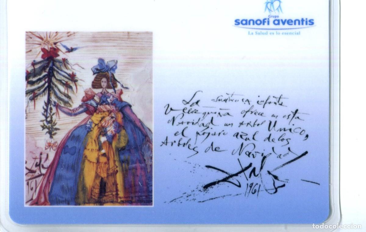 Coleccionismo calendarios: CALENDARIO PLASTIFICADO. SANOFI AVENTIS. CUADRO DE DALI. A&Ntilde;O 2005