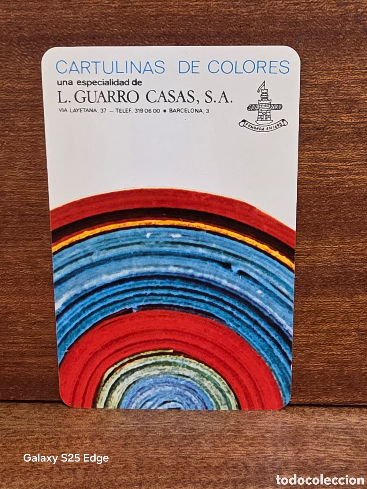 Coleccionismo calendarios: CALENDARIO DE BOLSILLO 1972...&rdquo;&rdquo;...I. GUARRO CASAS, S.A...