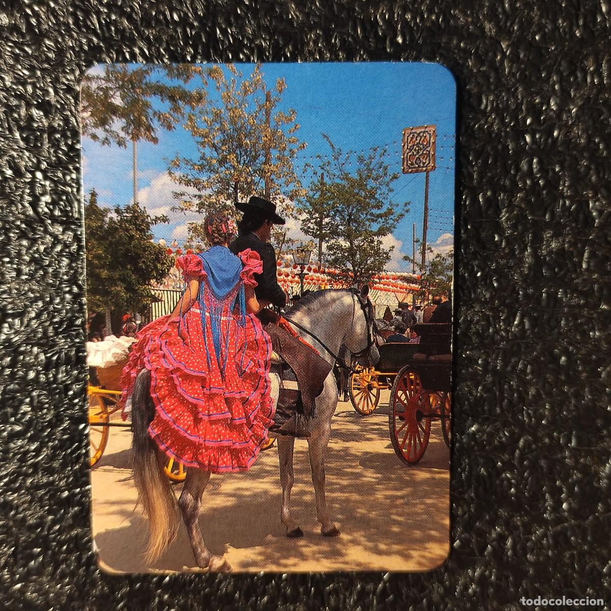 Coleccionismo calendarios: CALENDARIO DE BOLSILLO . FERIA DE SEVILLA 1989 ** PUBL. BRENES ** T4