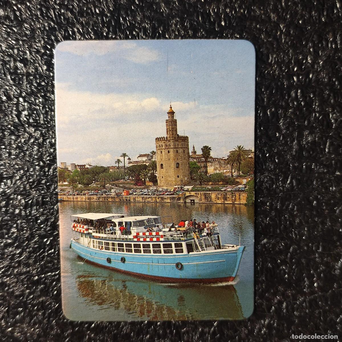 Coleccionismo calendarios: CALENDARIO DE BOLSILLO . TORRE DEL ORO . TRAVES&Iacute;A POR EL GUADALQUIVIR * 1989 * SEVILLA ** T4