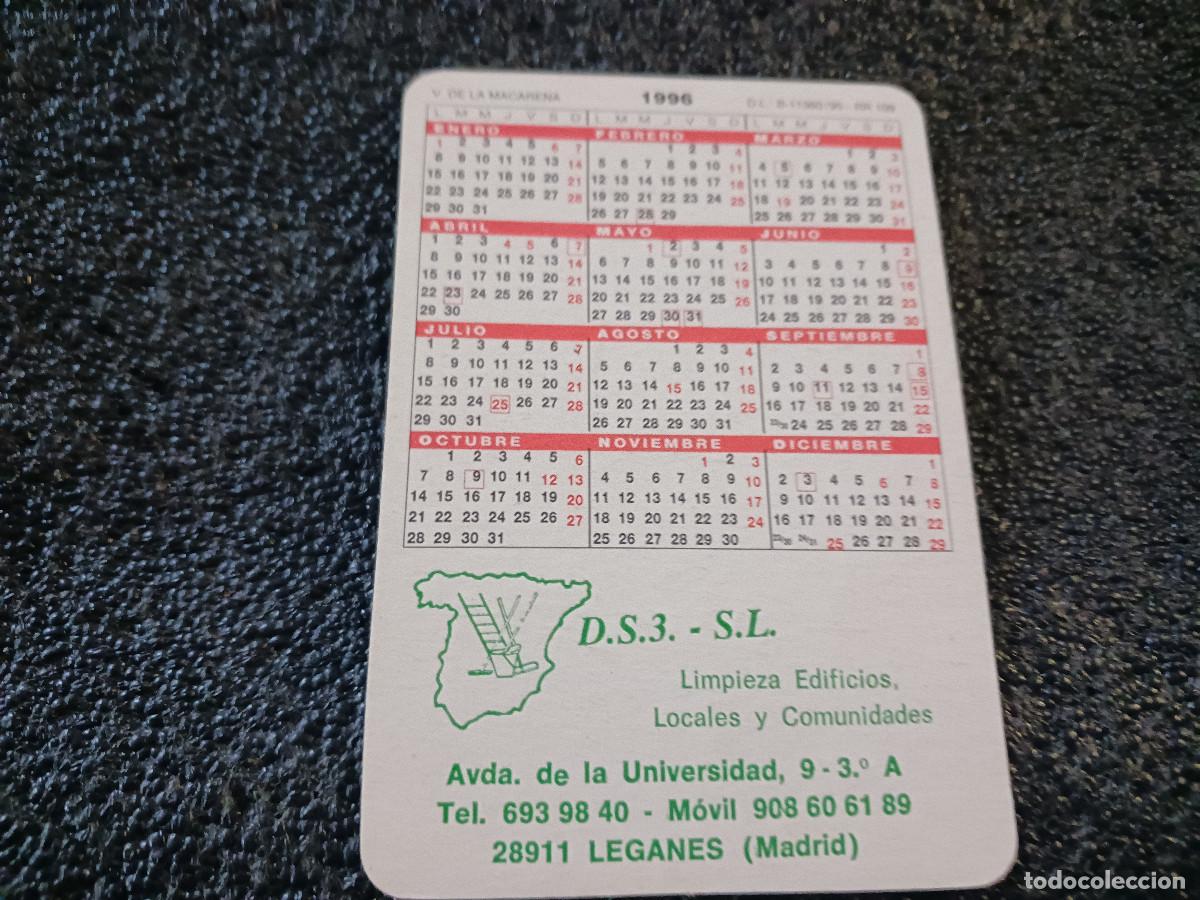 Coleccionismo calendarios: calendario 1996 virgen de la macarena - Foto 2
