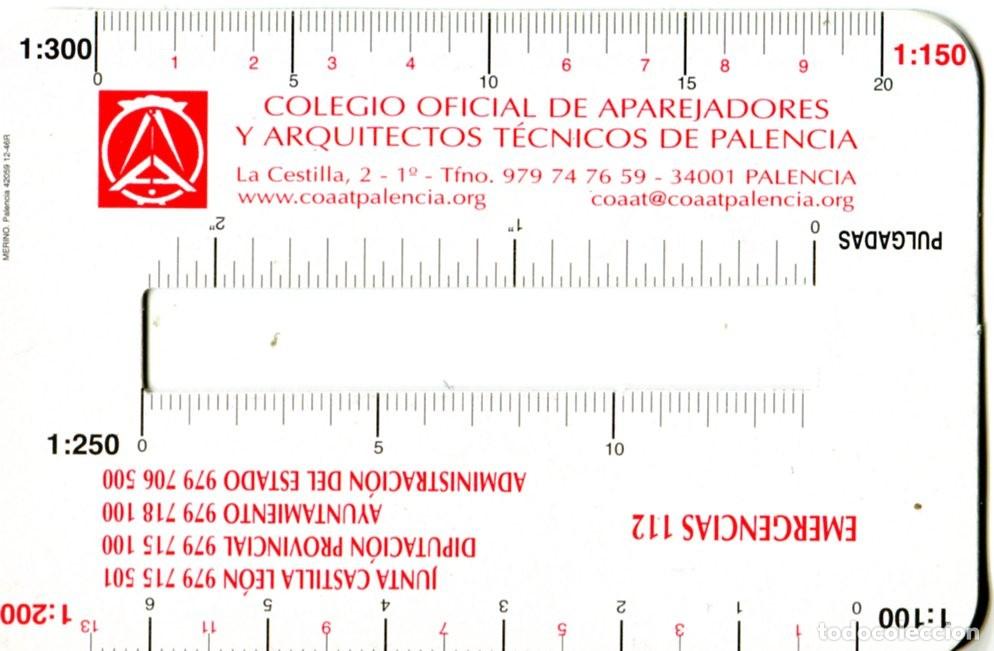 Coleccionismo calendarios: CALENDARIO COLEGIO OFICIAL DE APAREJADORES Y ARQUITECTOS TECNICOS DE PALENCIA A&Ntilde;O 2020
