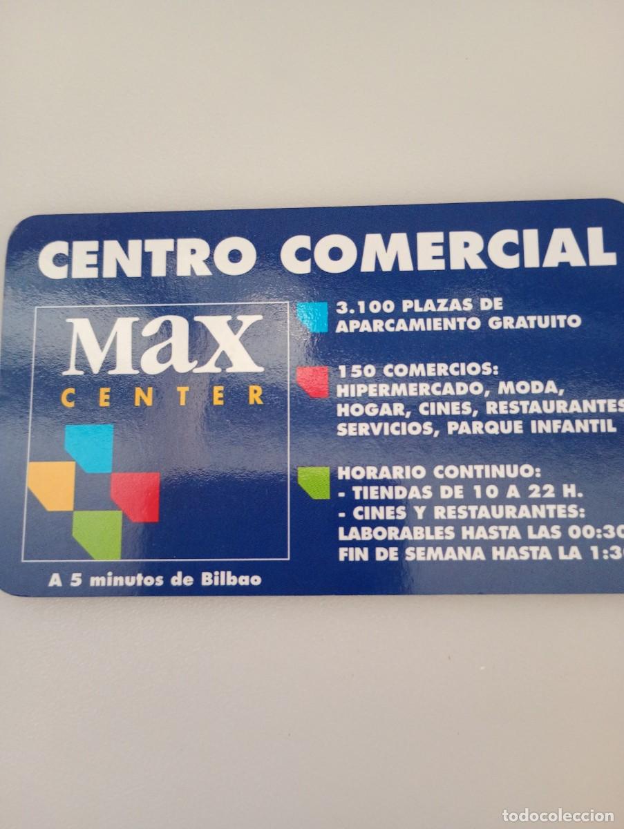 Coleccionismo calendarios: Calendario 1998 Publicidad Centro Comercial MAX center