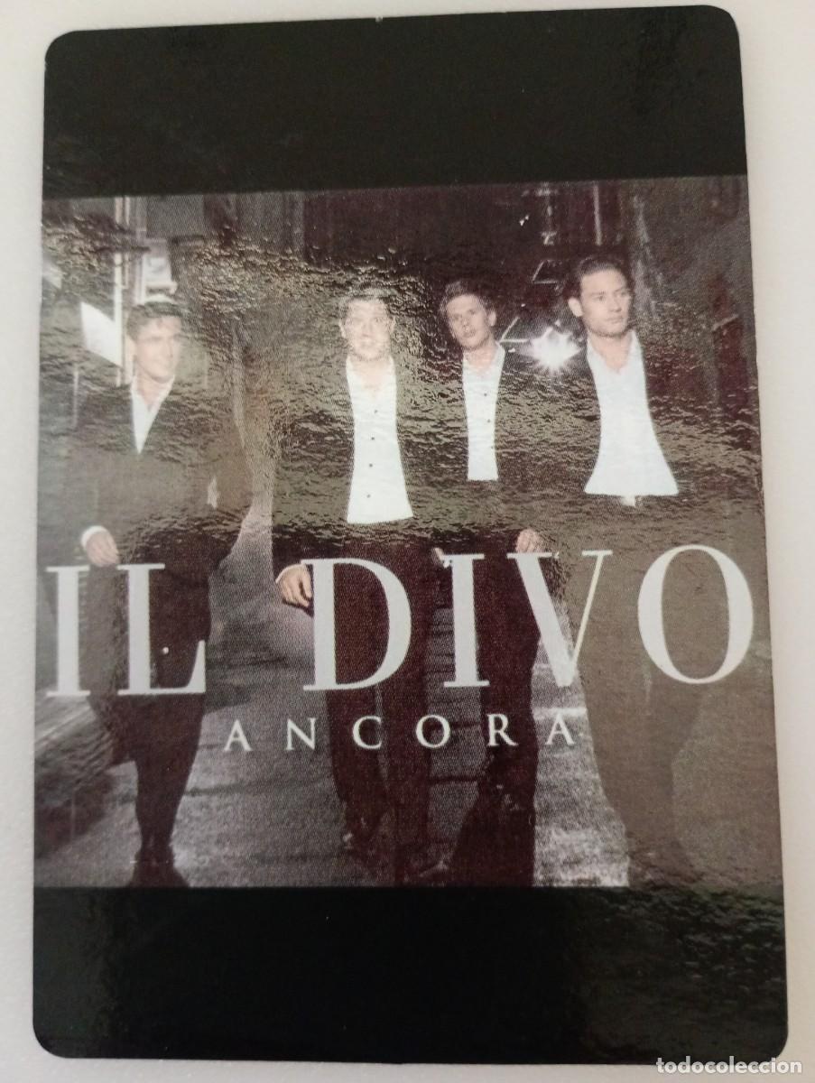 Coleccionismo calendarios: Calendario 2006 Publicidad Gong Discos IL Divo