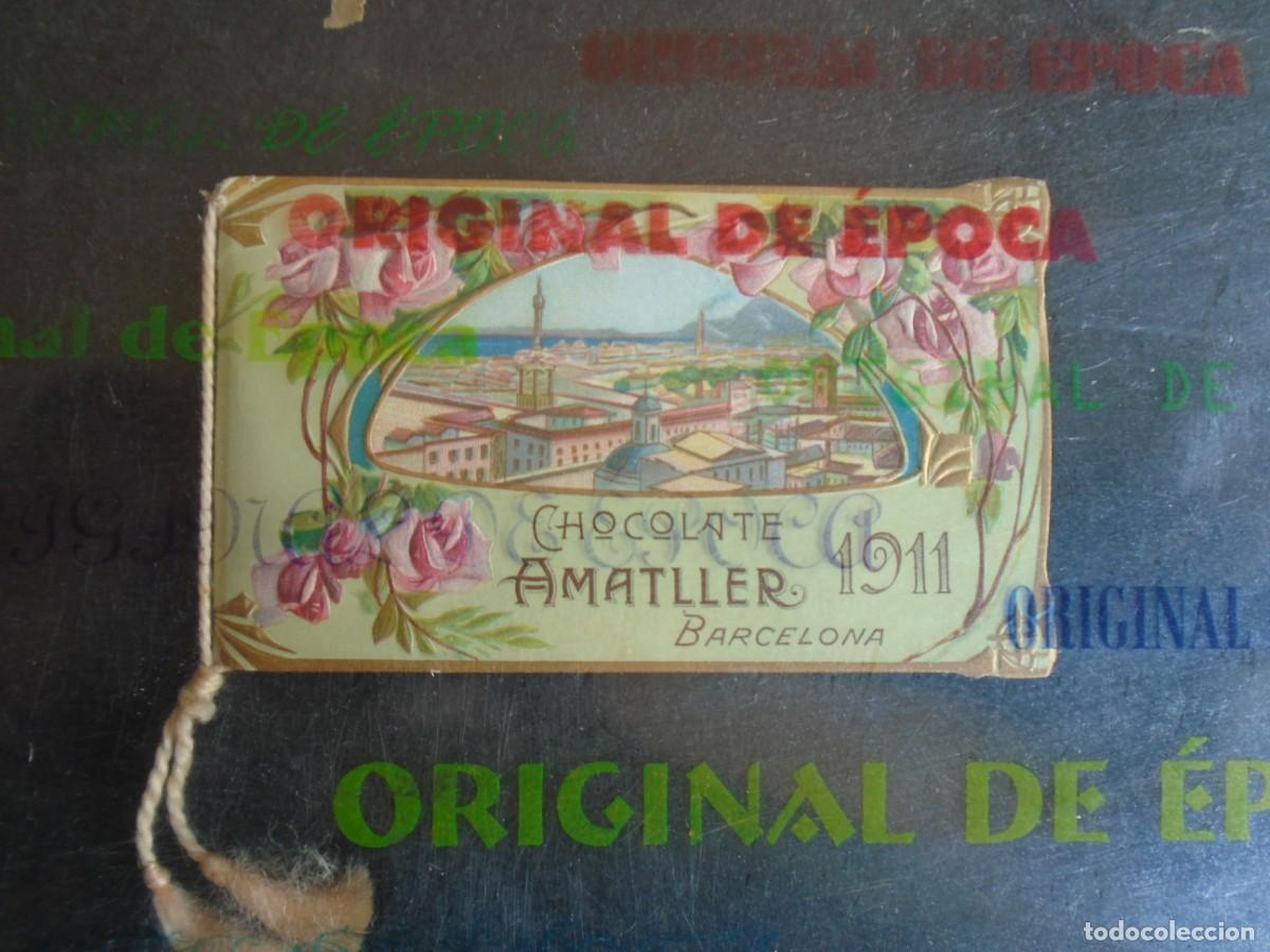 Coleccionismo calendarios: (CA-1005)CALENDARIO DE BOLSILLO CHOCOLATE AMATLLER A&Ntilde;O 1911