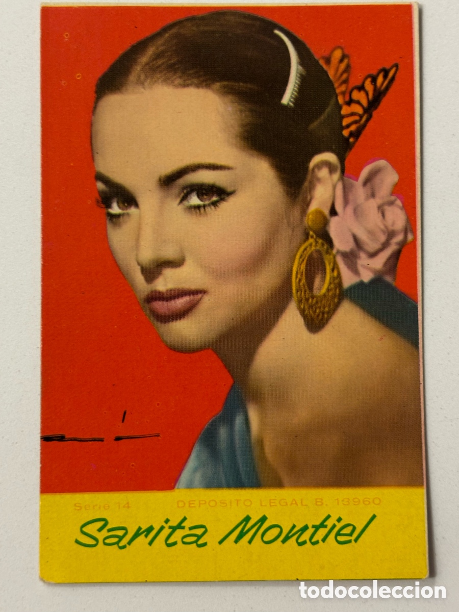 Coleccionismo calendarios: Calendario Sara Montiel 1964 M