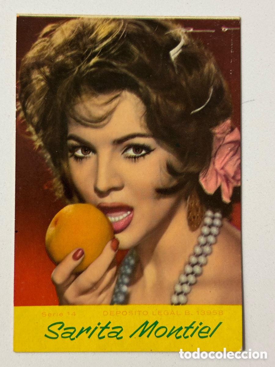 Coleccionismo calendarios: Calendario Sara Montiel 1964 M