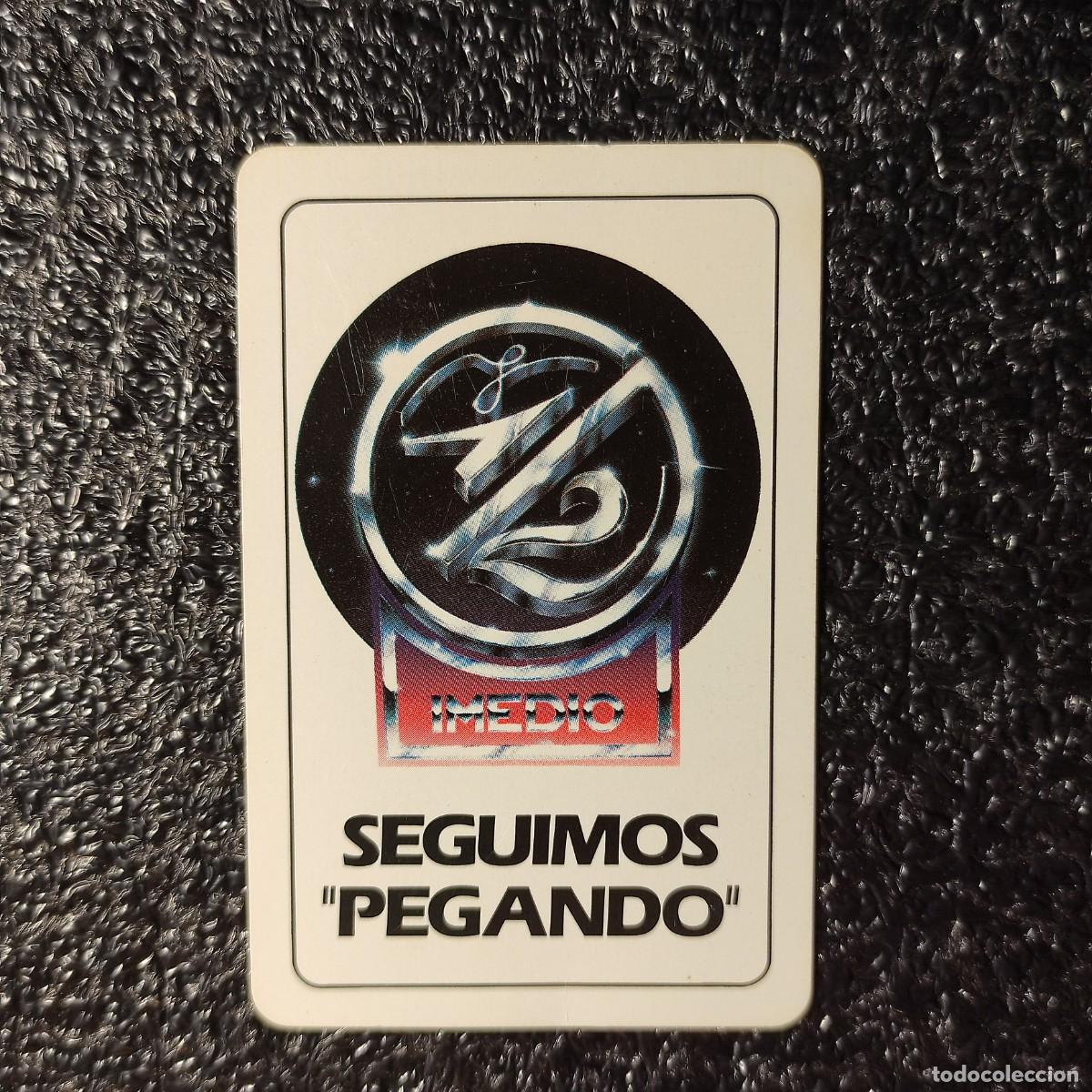 Coleccionismo calendarios: CALENDARIO FOURNIER . PEGAMENTO Y MEDIO 1984