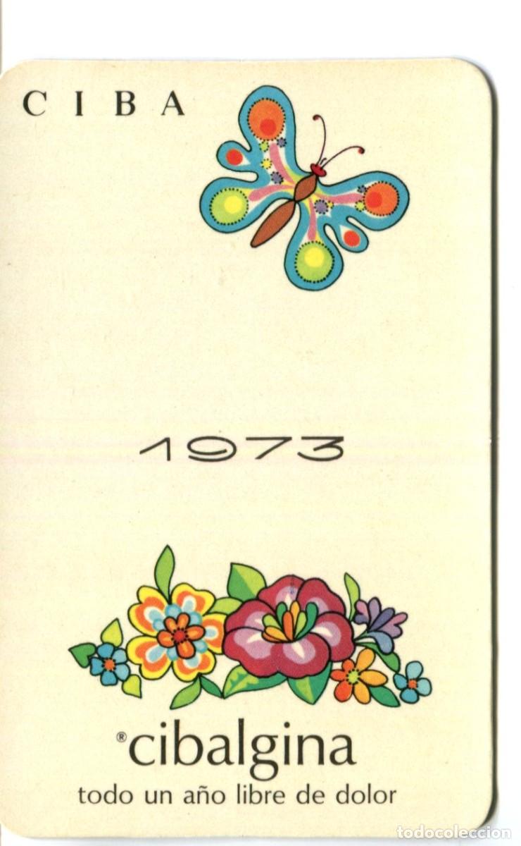 Coleccionismo calendarios: CALENDARIO 1973 CIBALGINA - CIBA - Foto 1