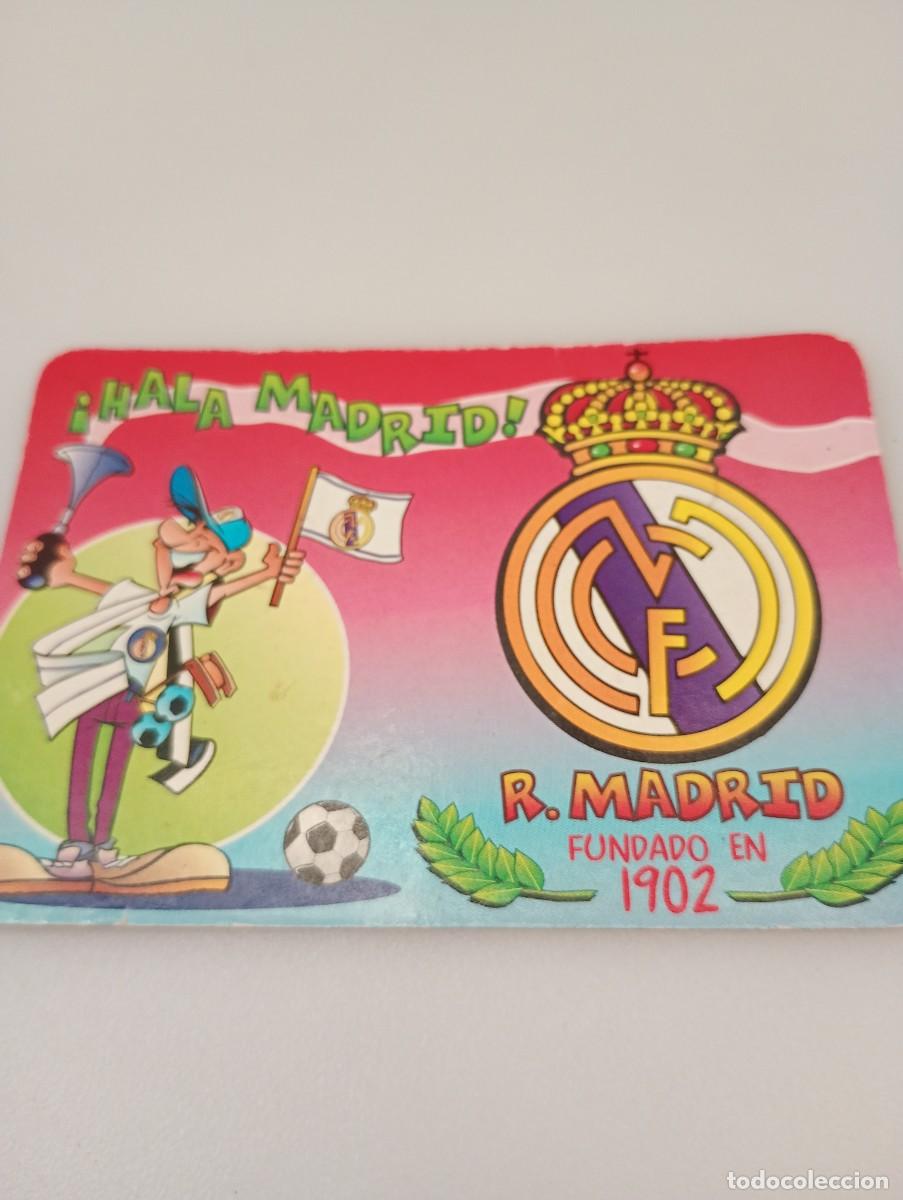 Coleccionismo calendarios: Calendario 1999 Serie Ref 2003 F&uacute;tbol Real Madrid