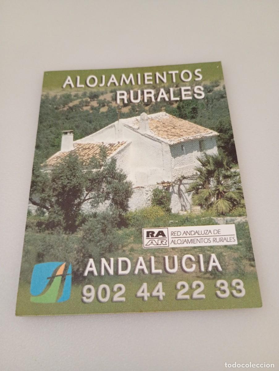Coleccionismo calendarios: Calendario 2003 Publicidad Alojamientos Rurales Andaluc&iacute;a
