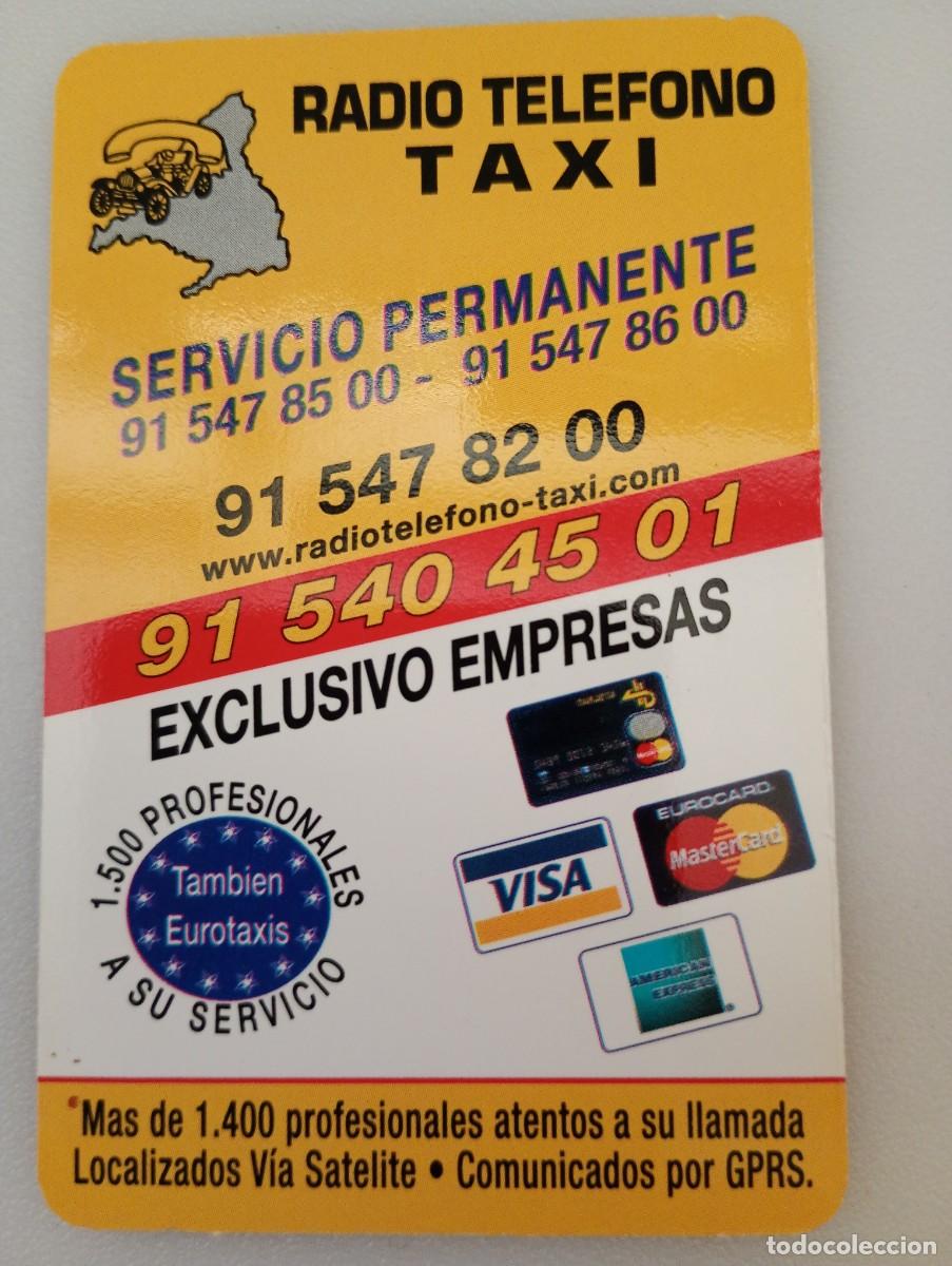 Coleccionismo calendarios: Calendario 2004 Publicidad RADIO TEL&Eacute;FONO TAXI