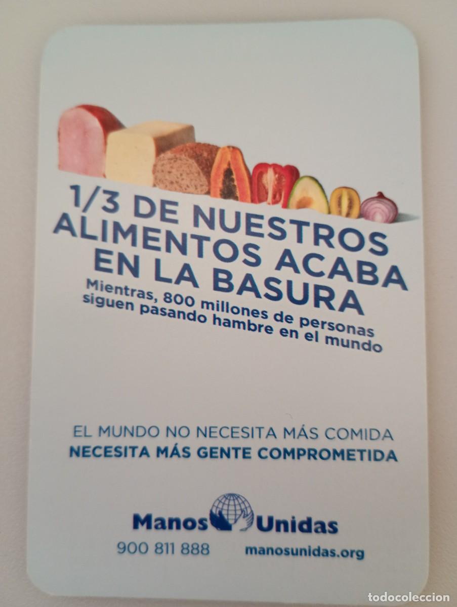 Coleccionismo calendarios: Calendario 2017 Publicidad MANOS UNIDAS