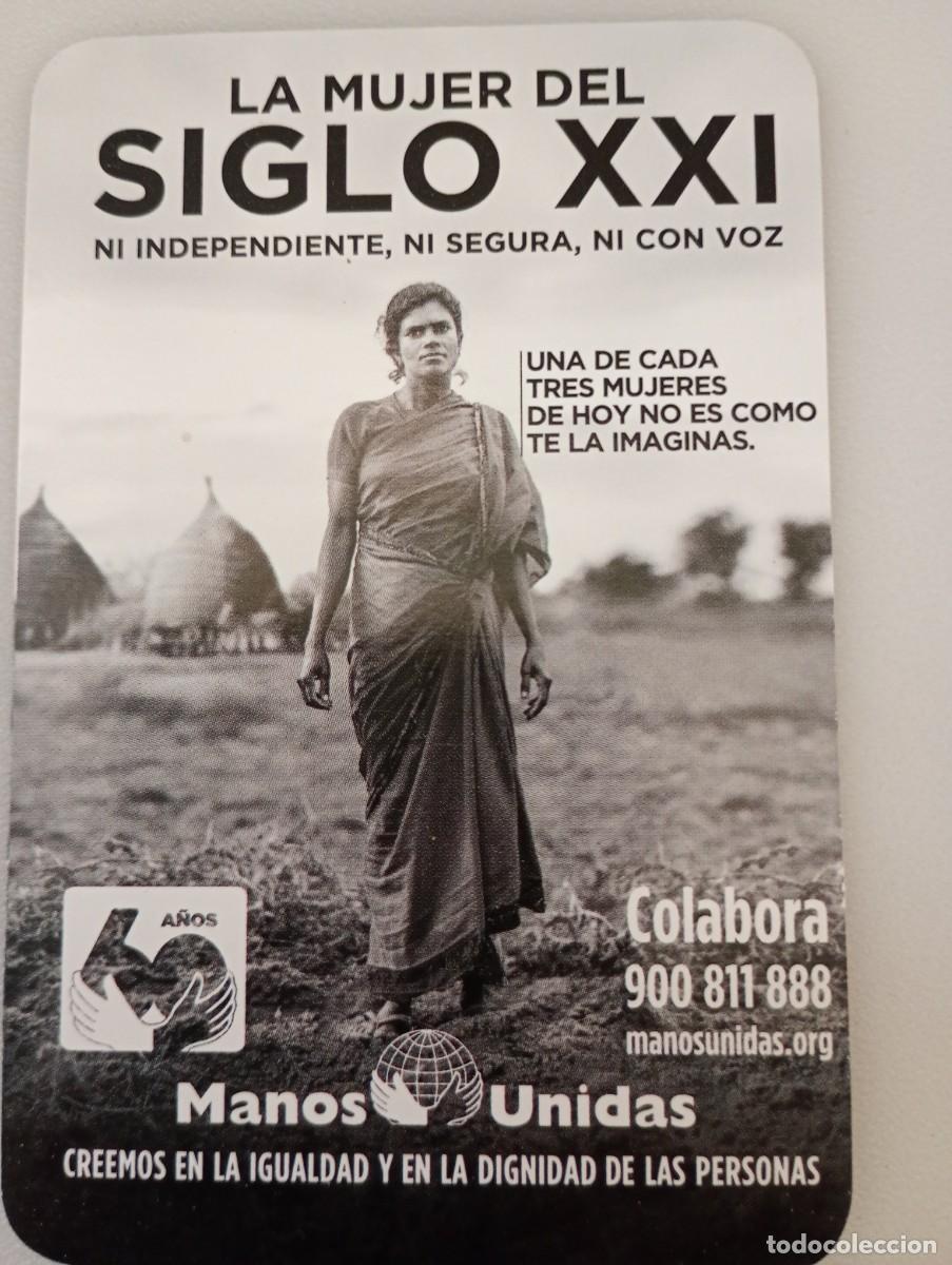 Coleccionismo calendarios: Calendario 2019 Publicidad MANOS UNIDAS