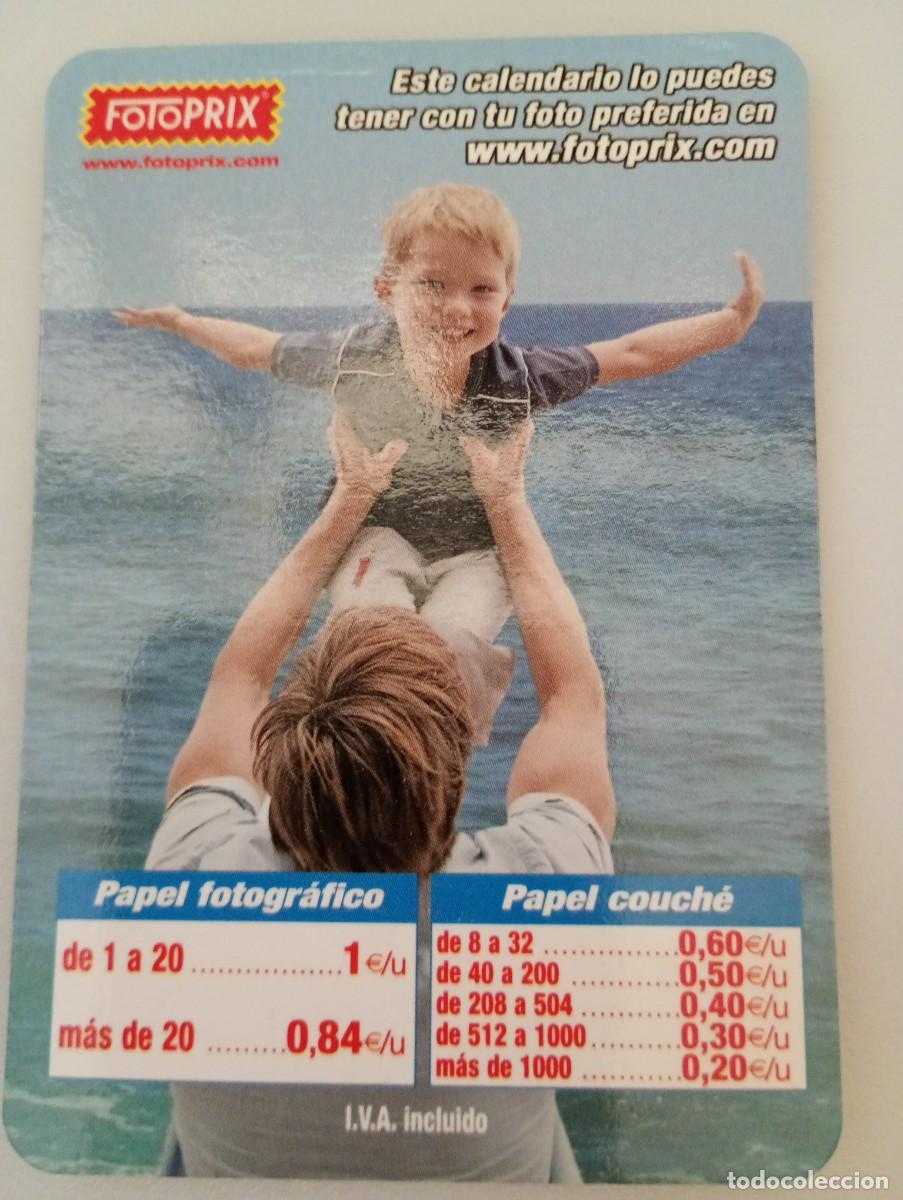 Coleccionismo calendarios: Calendario 2010 Publicidad FOTOPRIX