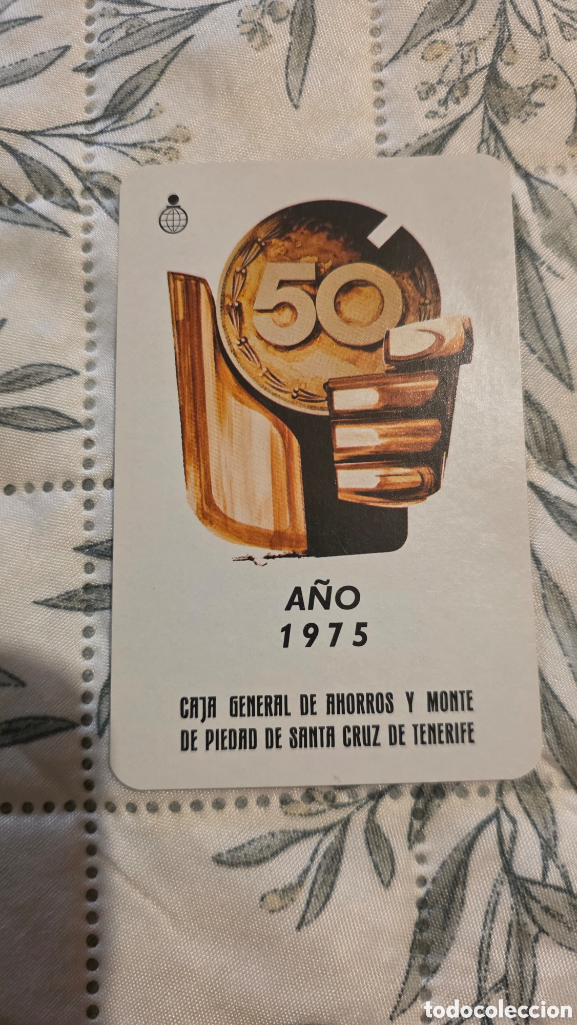 Coleccionismo calendarios: Calendario Fournier Caja de Ahorros y Monte Piedad de Santa Cruz de Tenerife