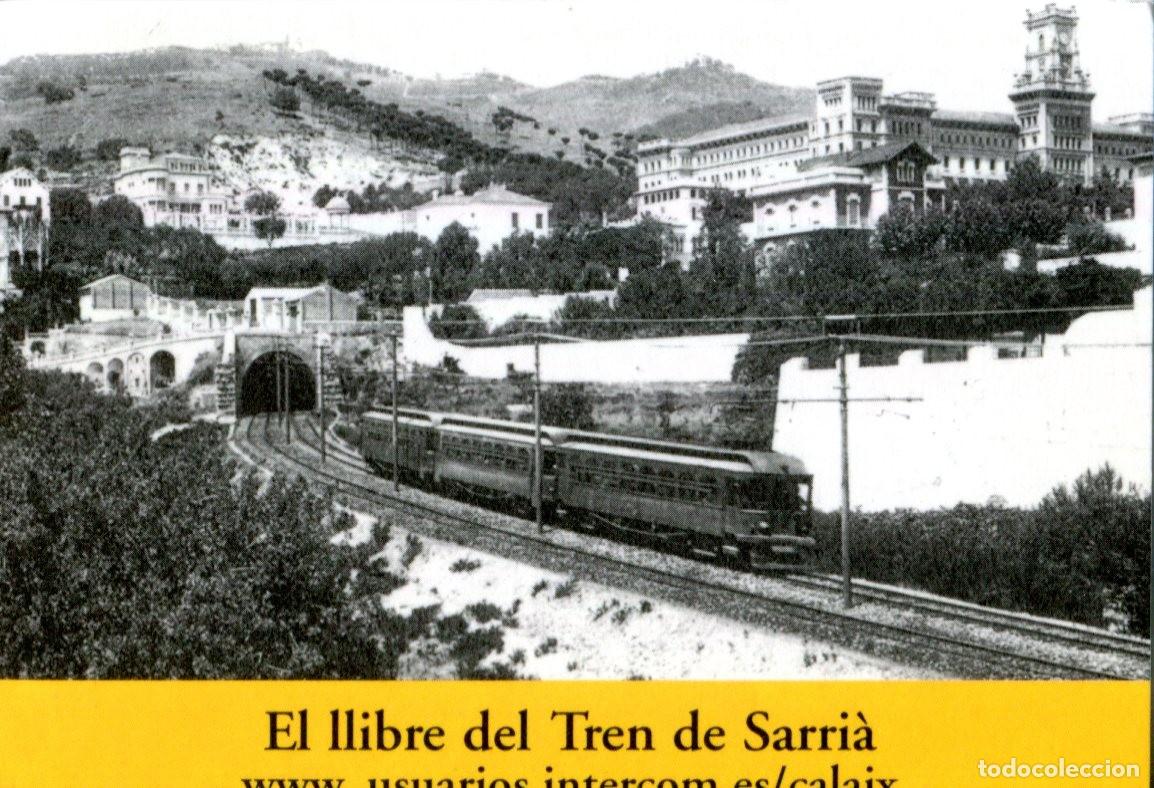 Coleccionismo calendarios: CALENDARIO BOLSILLO LITERATURA CATALANA - TRANSPORTE 2004(LIBRO - EL LLIBRE DEL TREN DE SARRI&Aacute;)