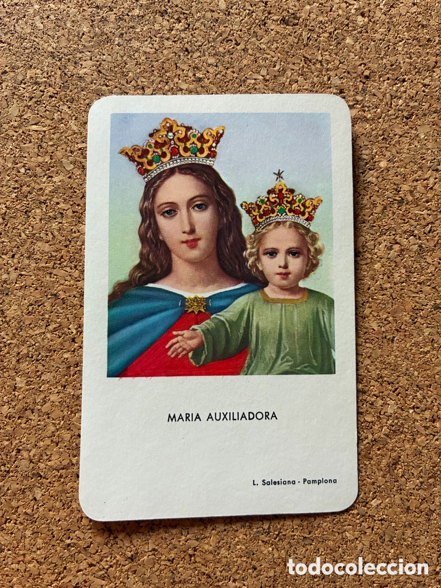 Coleccionismo calendarios: Calendario / Almanaque Fournier. Mar&iacute;a auxiliadora / L. Salesiana. 1966