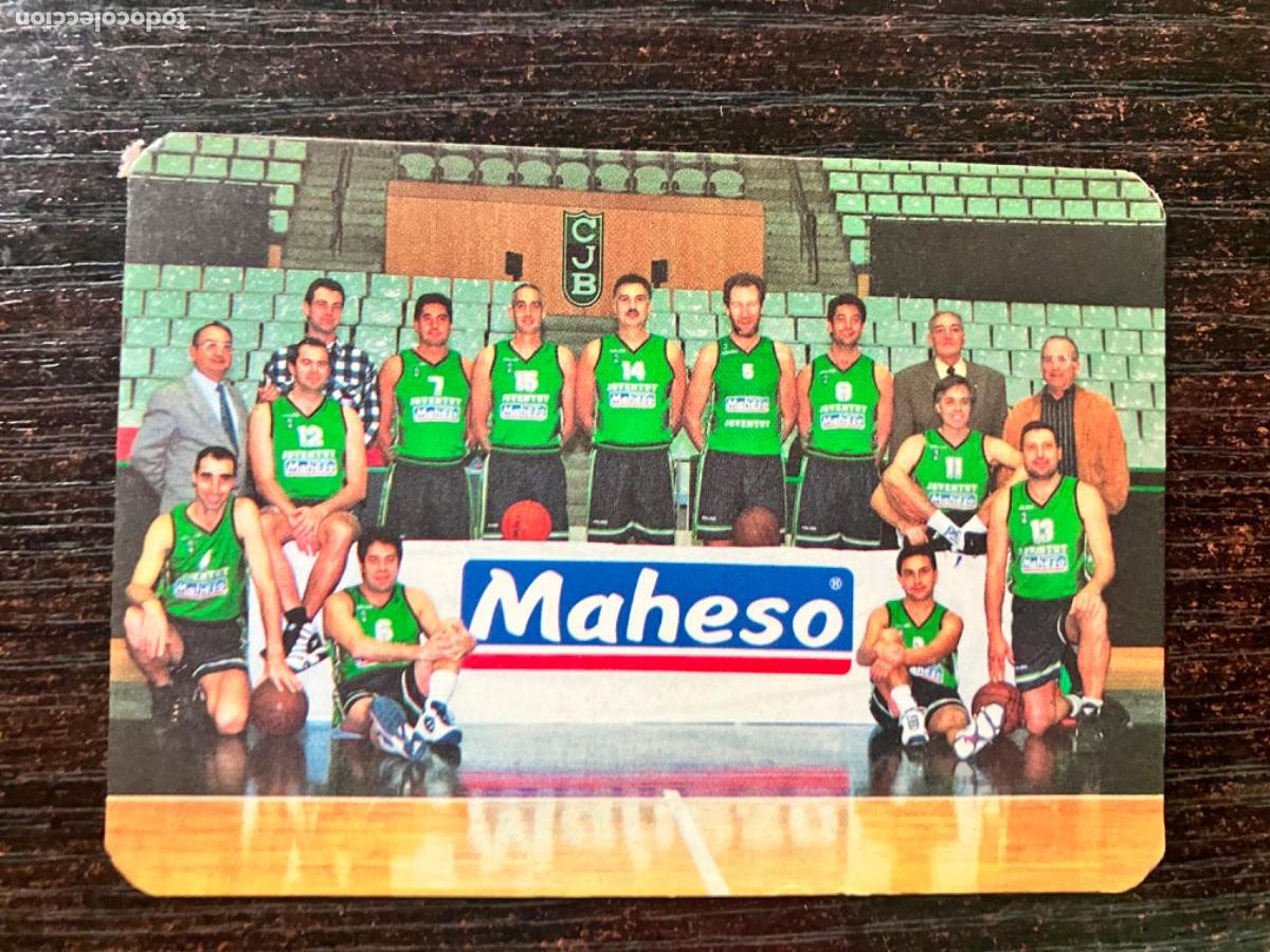 Coleccionismo calendarios: Calendario Badalona 2001 2002 - Veterans Joventut Baloncesto B&agrave;squet
