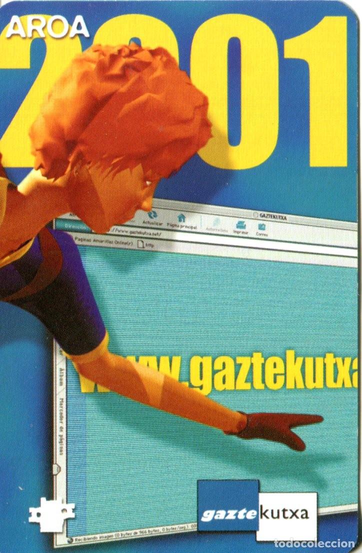 Coleccionismo calendarios: CALENDARIO BANCO KUTXA (CAJA GIPUZKOA DONOSTIA) 2001 Gaztekutxa