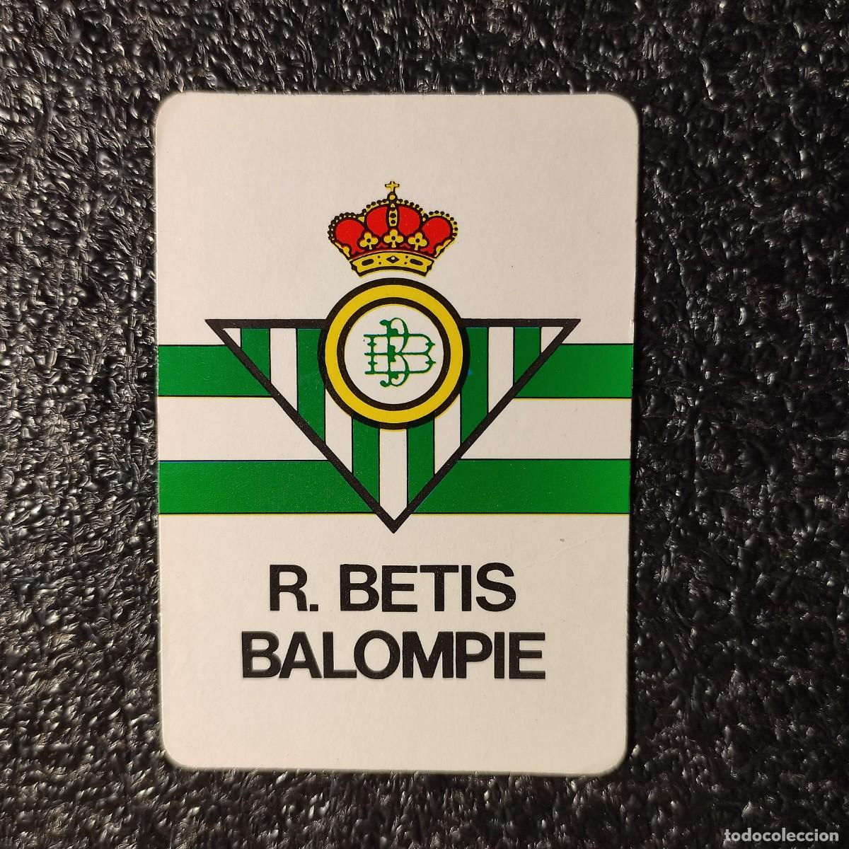 Coleccionismo calendarios: CALENDARIO DE FUTBOL . REAL BETIS BALOMPIE 1984 ** BUEN ESTADO ** T0