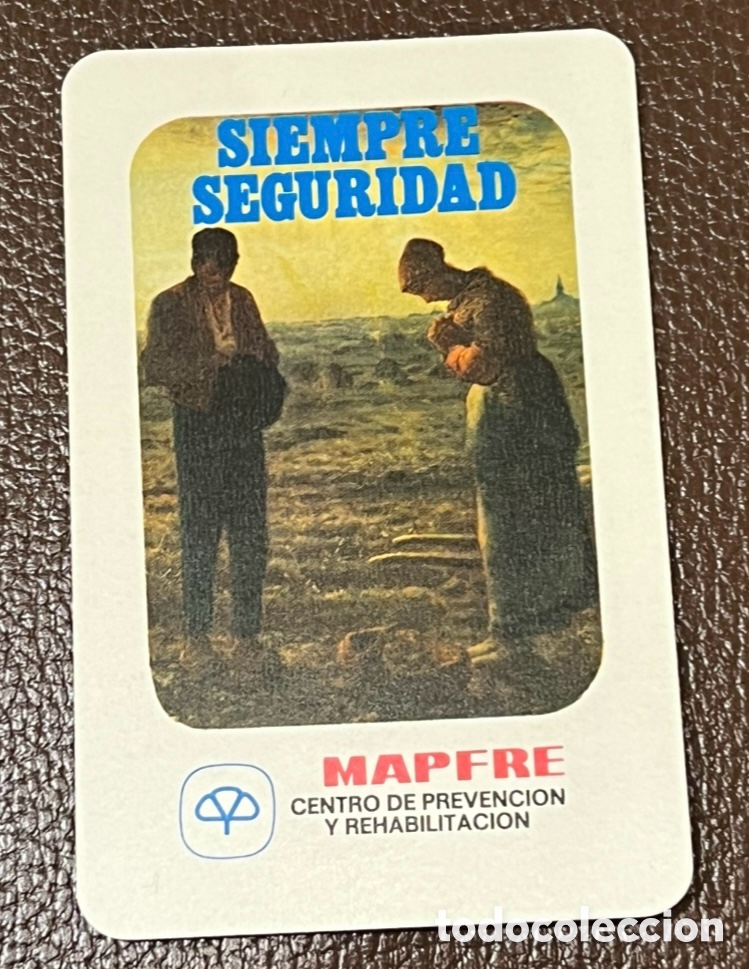 Coleccionismo calendarios: Calendario de bolsillo. MAPFRE. Siempre Seguridad. Fournier. 1976.