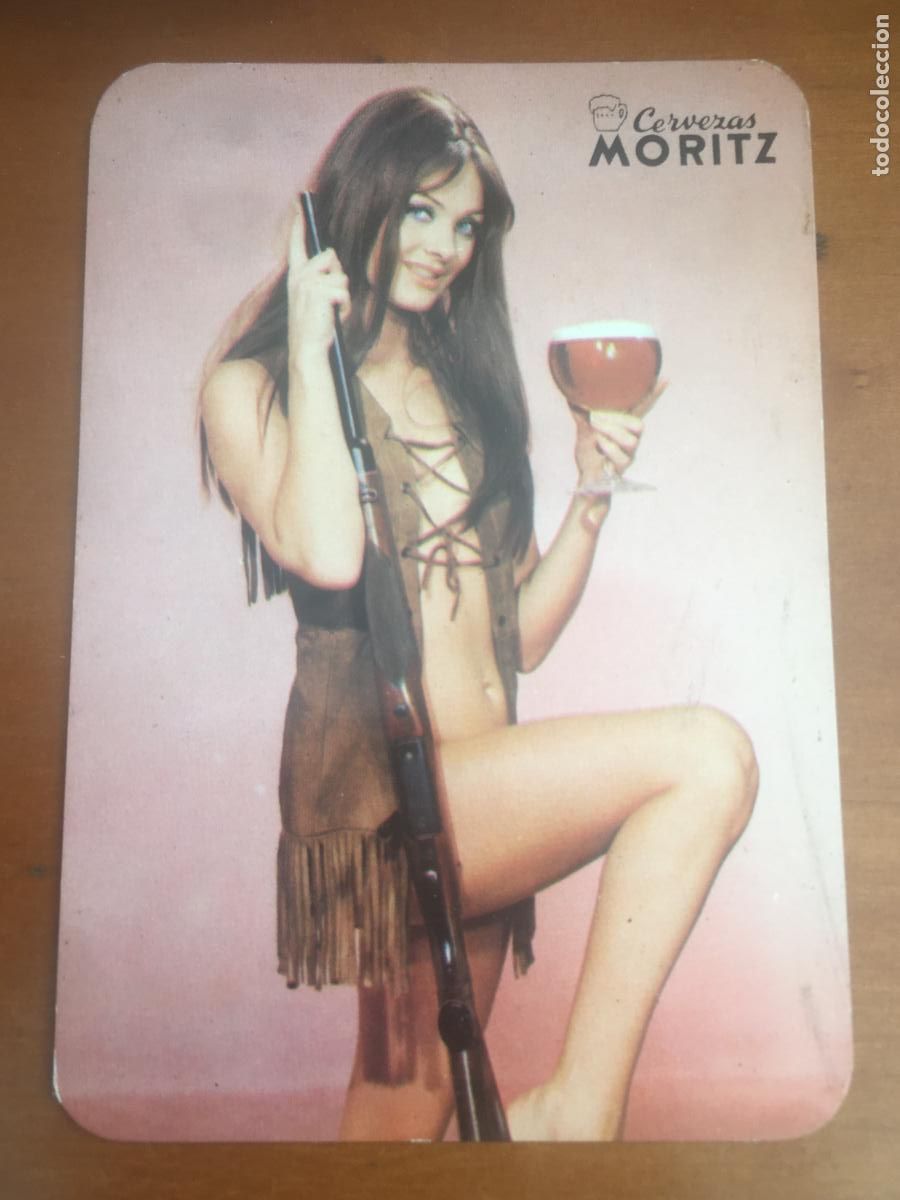 Coleccionismo calendarios: MORITZ CERVEZA CERVEZAS CALENDARIO CHICA 1972 PERFECTO ESTADO