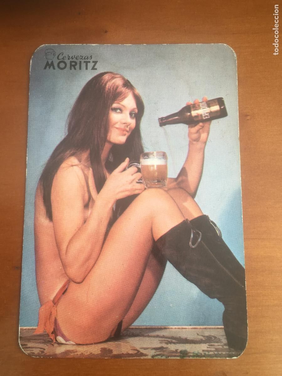 Coleccionismo calendarios: MORITZ CERVEZA CERVEZAS CALENDARIO CHICA 1972 PERFECTO ESTADO