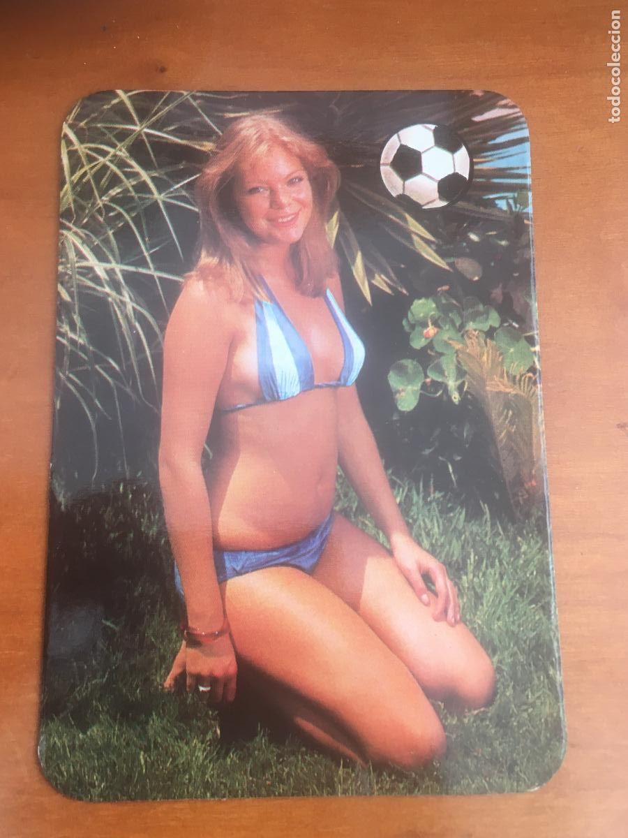 Coleccionismo calendarios: futbol CALENDARIO FUTBOL CHICA 1976 PERFECTO ESTADO