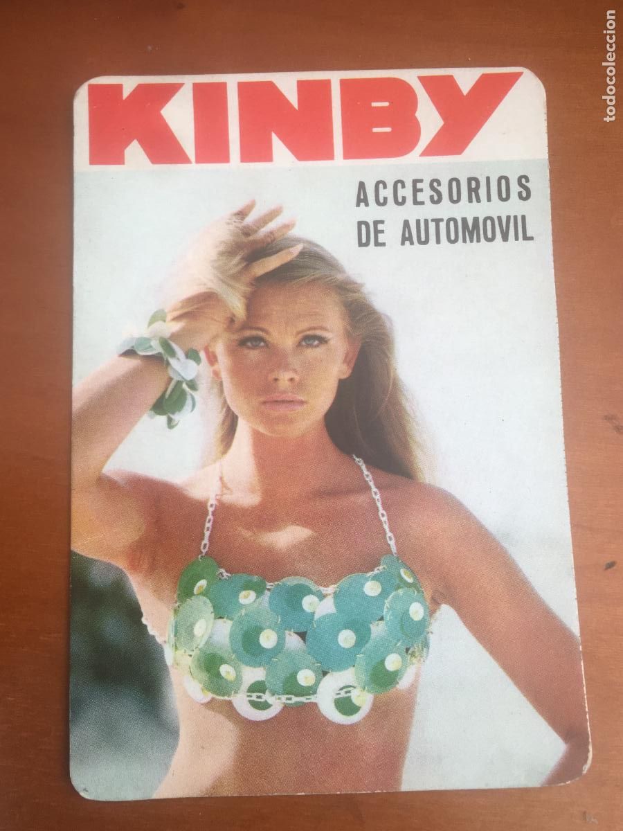 Coleccionismo calendarios: kinby CALENDARIO CHICA 1968 PERFECTO ESTADO