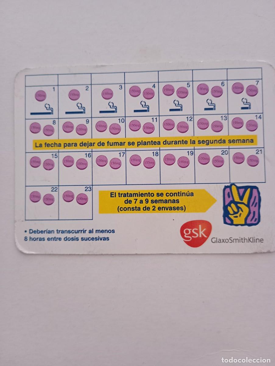 Coleccionismo calendarios: Calendario 2001 Publicidad GSK