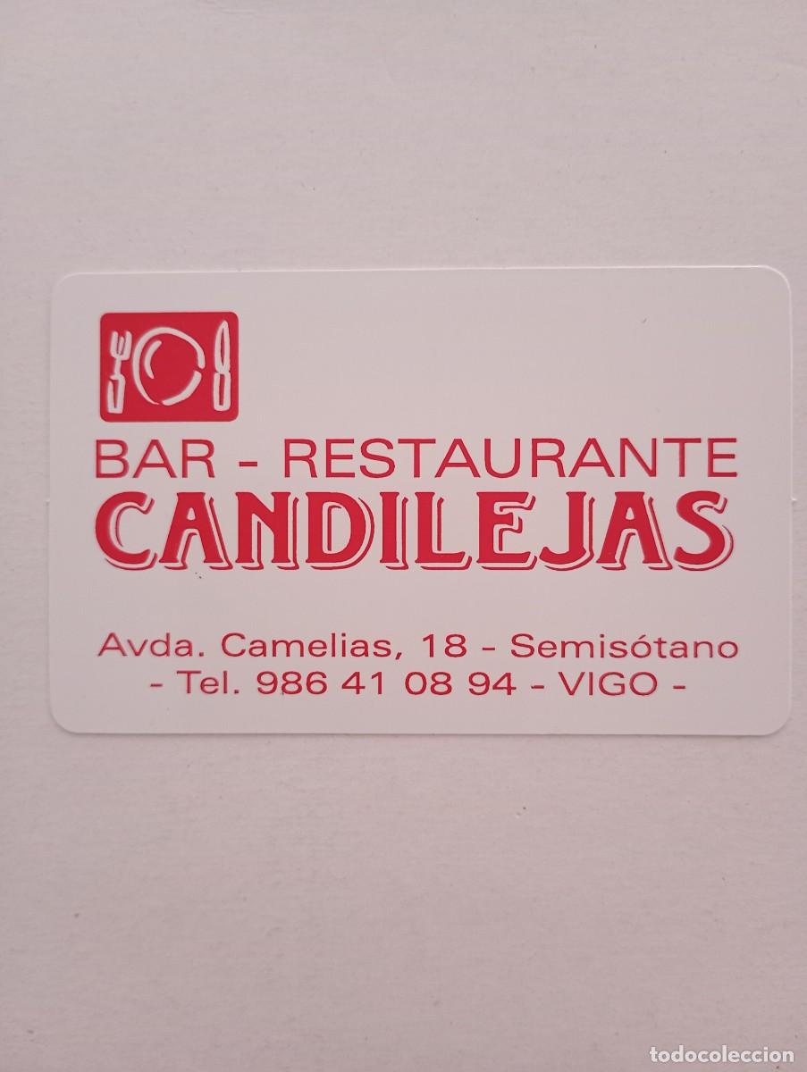 Coleccionismo calendarios: Calendario 2007 Publicidad Bar Restaurante CANDILEJAS Vigo