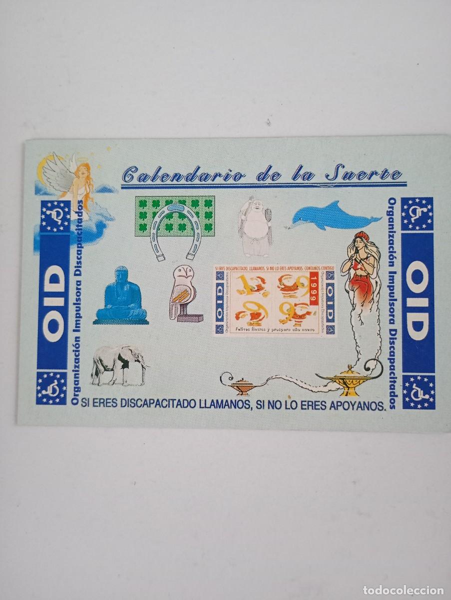 Coleccionismo calendarios: Calendario 1999 Publicidad OID - Foto 1