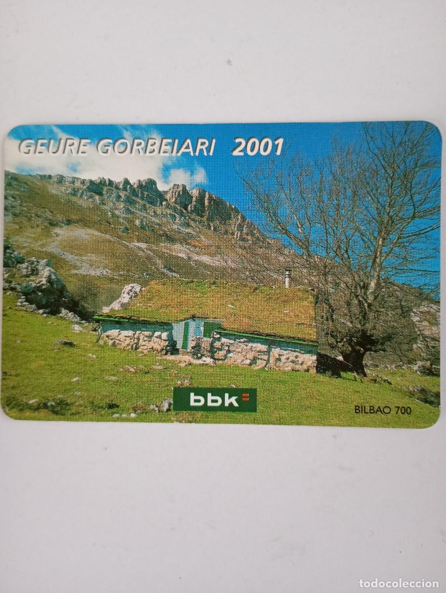 Coleccionismo calendarios: Calendario 2001 Publicidad BBK - Foto 1