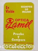 Coleccionismo calendarios: Calendario 1996 Publicidad &Oacute;PTICA ZAMIL