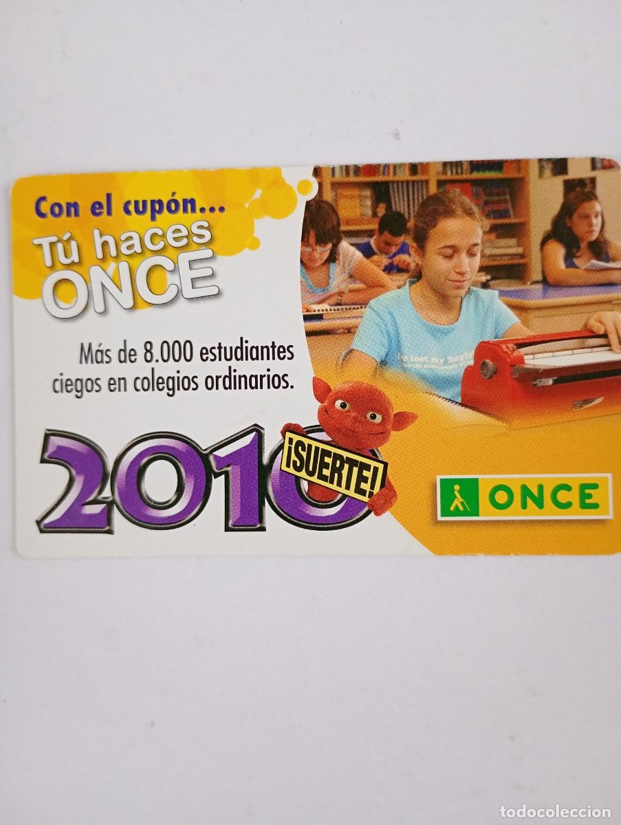 Coleccionismo calendarios: Calendario 2010 Publicidad ONCE - Foto 1