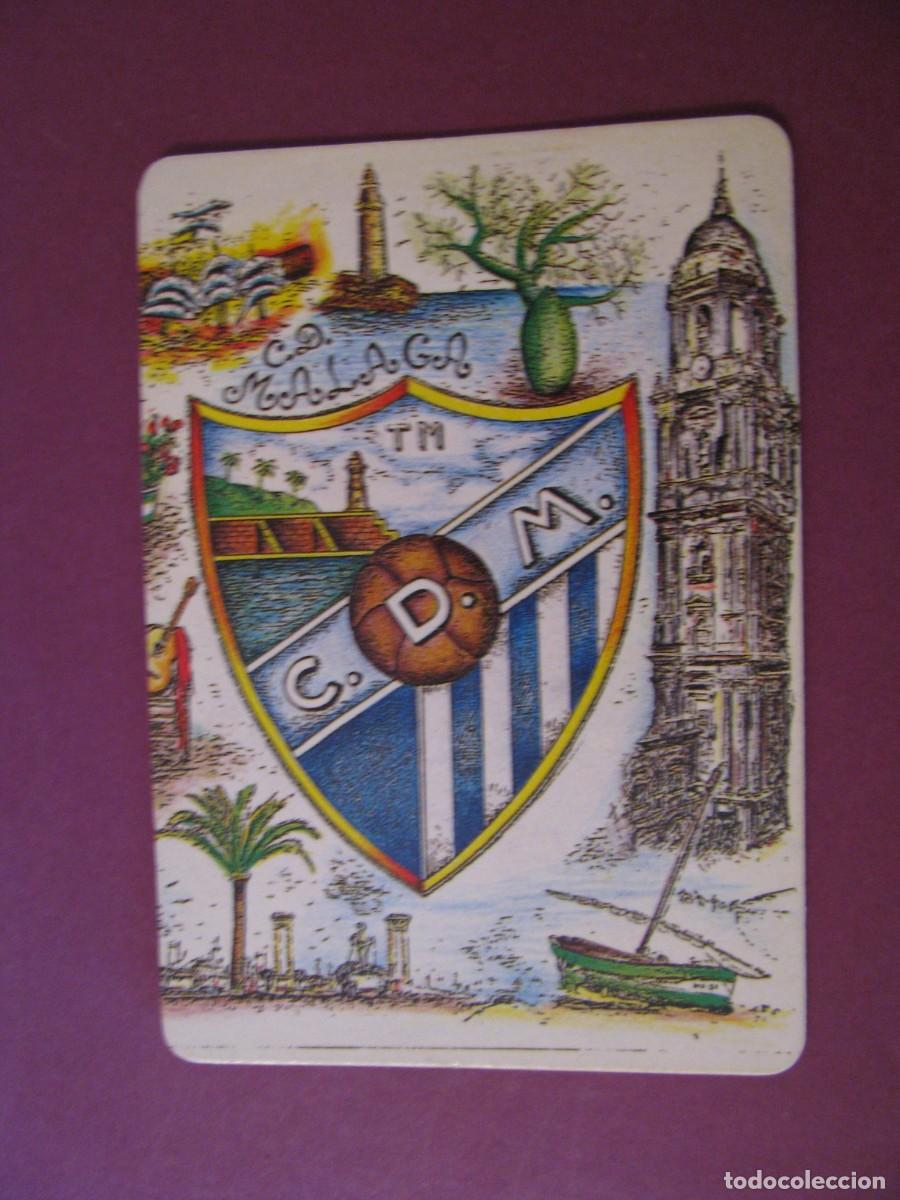 Coleccionismo calendarios: CALENDARIO DE BOLSILLO 1988. IMAGEN C.D. MALAGA. PUBL.CAFE BAR MONTSERRAT. MALAGA