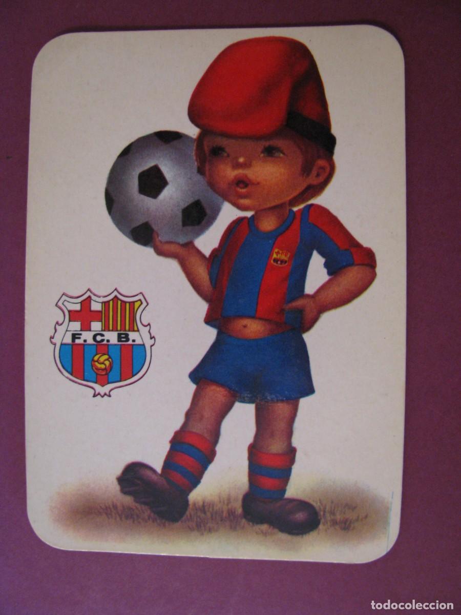 Coleccionismo calendarios: CALENDARIO DE BOLSILLO 1984. IMAGEN F. C. BARCELONA. PUBL. BAR LOS CHOPITOS, MALAGA