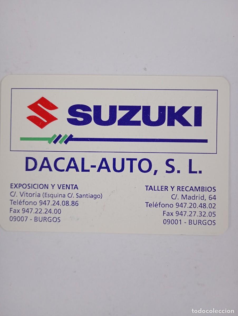 Coleccionismo calendarios: Calendario 1997 Publicidad SUZUKI Dacal-auto Burgos