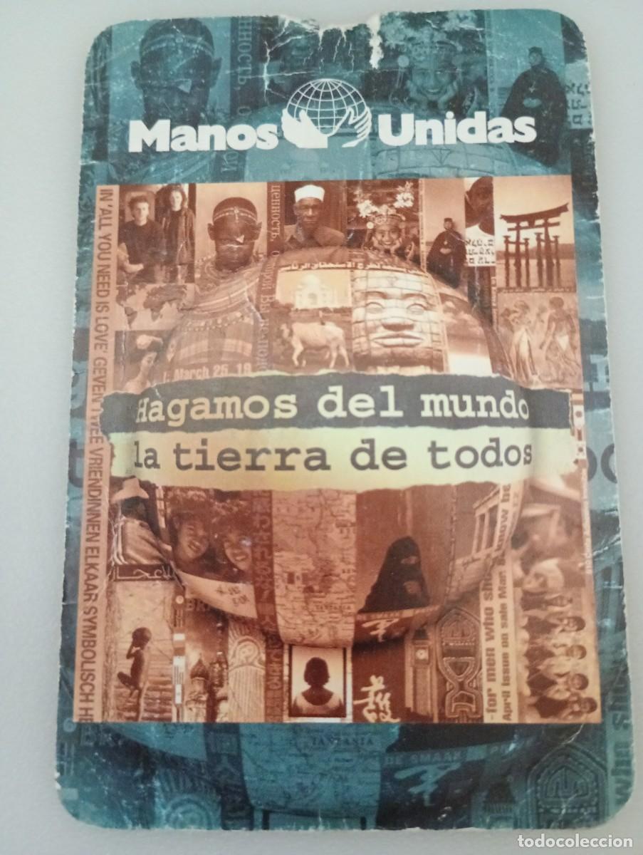 Coleccionismo calendarios: Calendario 2000 Publicidad MANOS UNIDAS