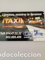 Collezionismo Calendari: Calendario 2011 Publicidad TAXI MADRID